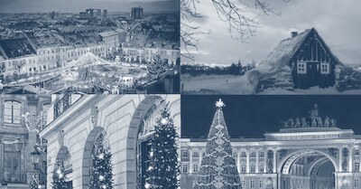 Free Online Christmas Guided Tour in Russia, Iceland, Romania and France!