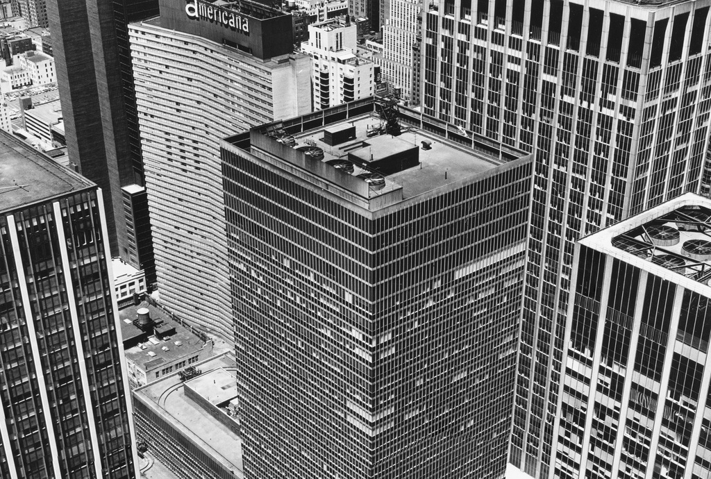 Peter Hujar, From Rockefeller Center: The Equitable Building, 1976