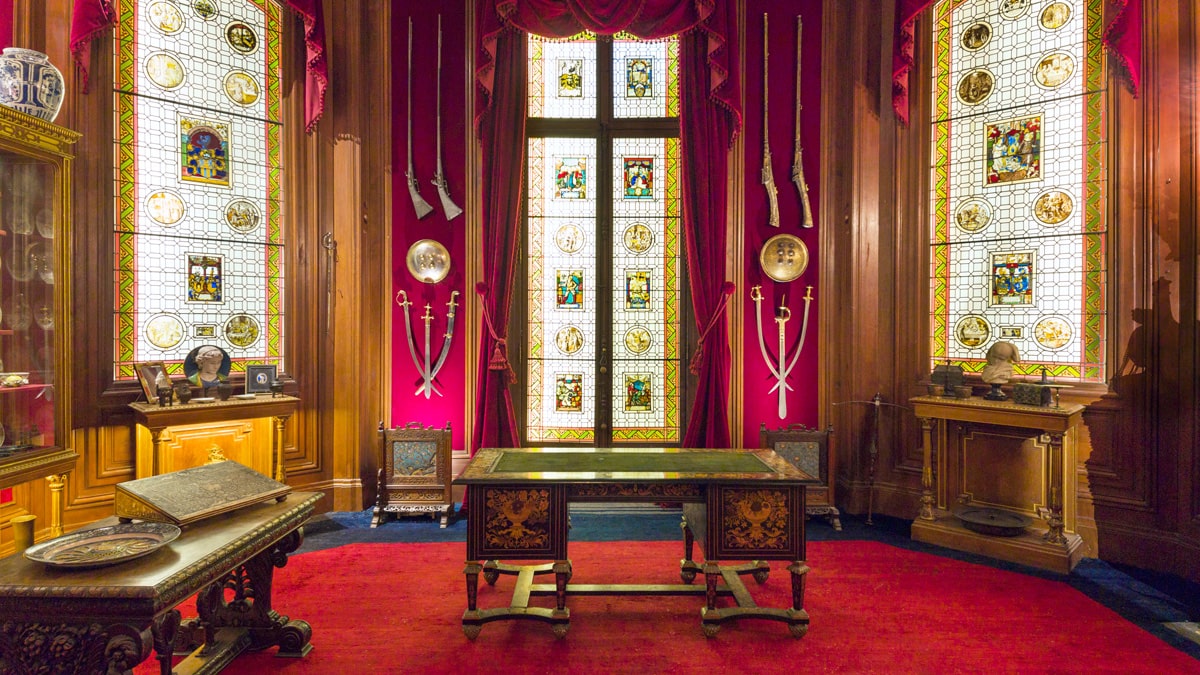 Cabinet de curiosités de Salomon de Rothschild